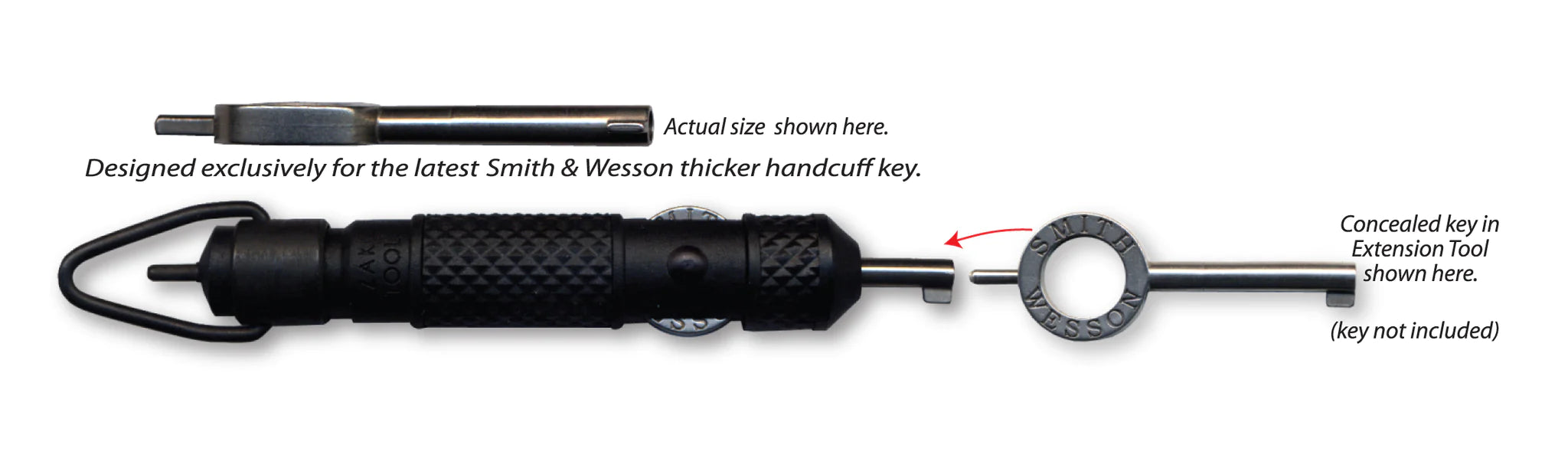 ZAK TOOL S&W Swivel Extension Tool