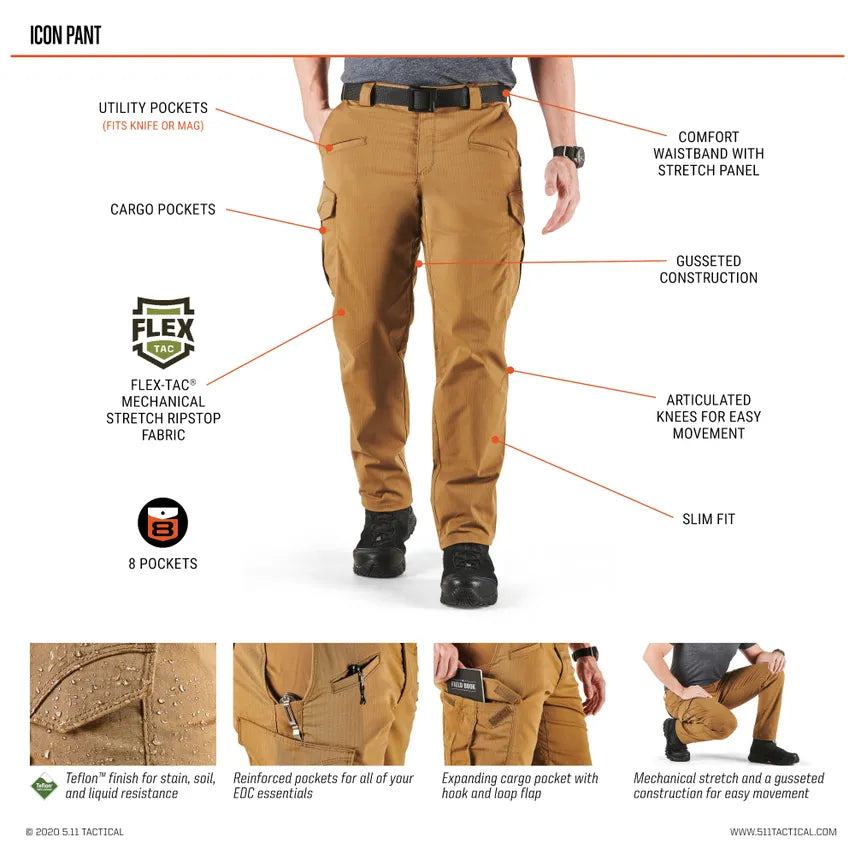 5.11 Tactical® Icon Pant (Kangaroo)