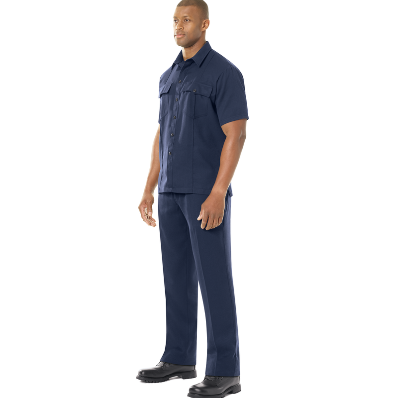WORKRITE - MEN'S STATION NO. 73 UNTUCKED UNIFORM SHIRT