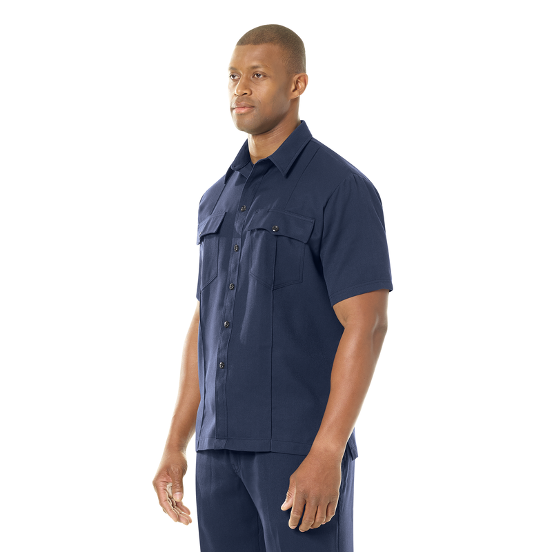 WORKRITE - MEN'S STATION NO. 73 UNTUCKED UNIFORM SHIRT