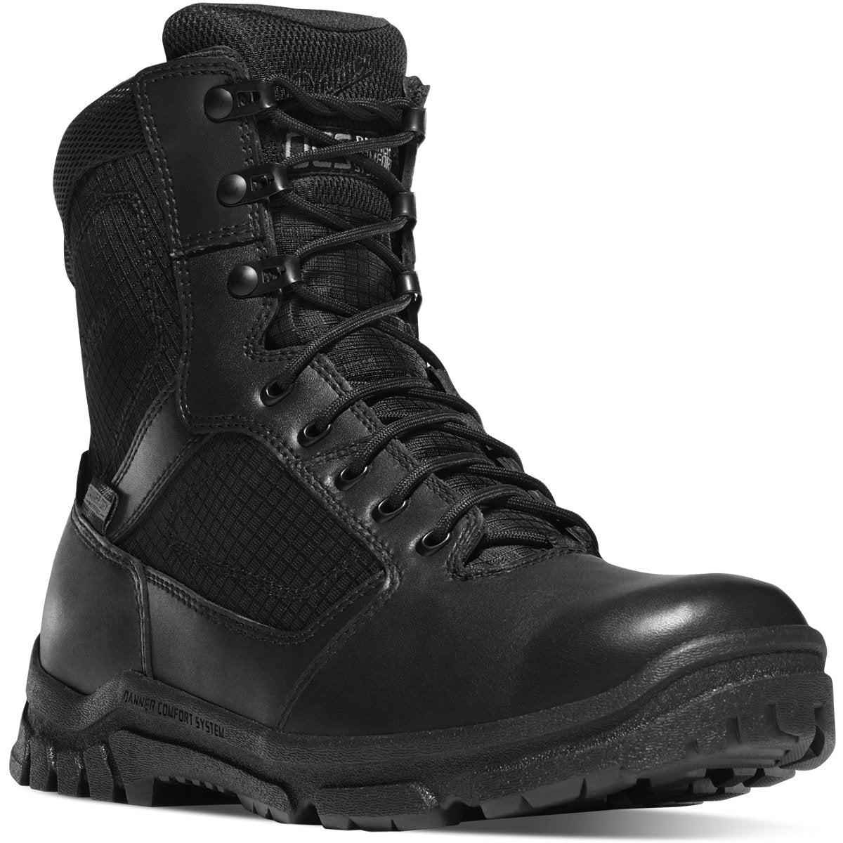 DANNER Lookout Side-Zip 8" Black Boot