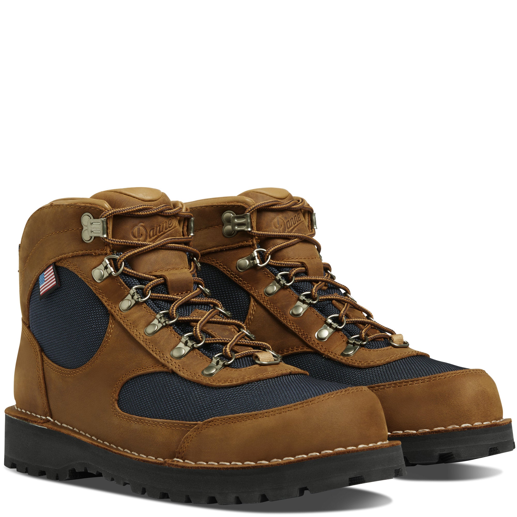 Danner Women's Cascade Crest Grizzly Brown/Ursa Blue GTX Boot