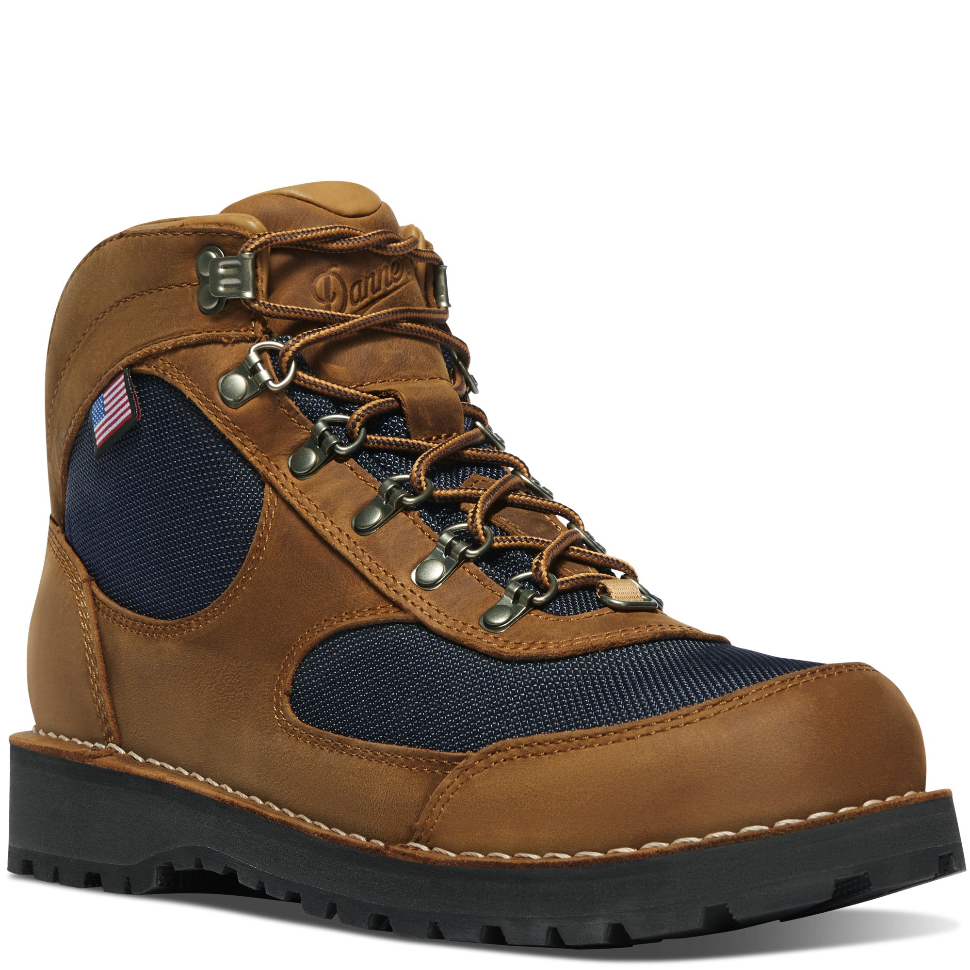 Danner Women's Cascade Crest Grizzly Brown/Ursa Blue GTX Boot