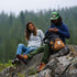 Danner Panorama Mid Brown/Red Hiking Boot