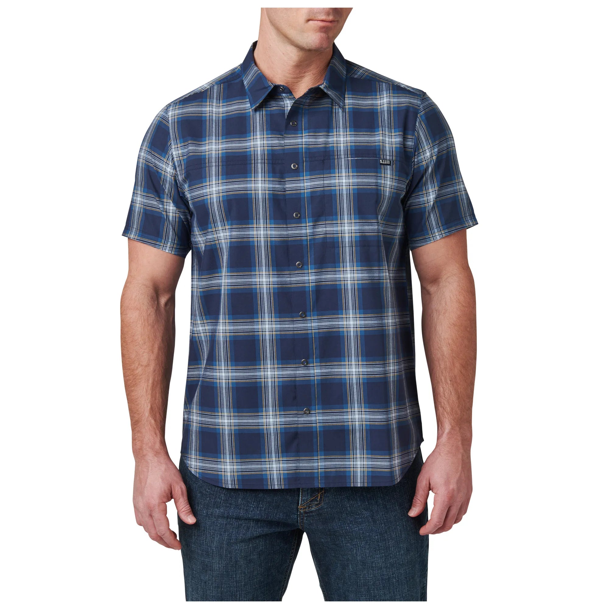 5.11 Tactical - WYATT SHORT SLEEVE PLAID SHIRT