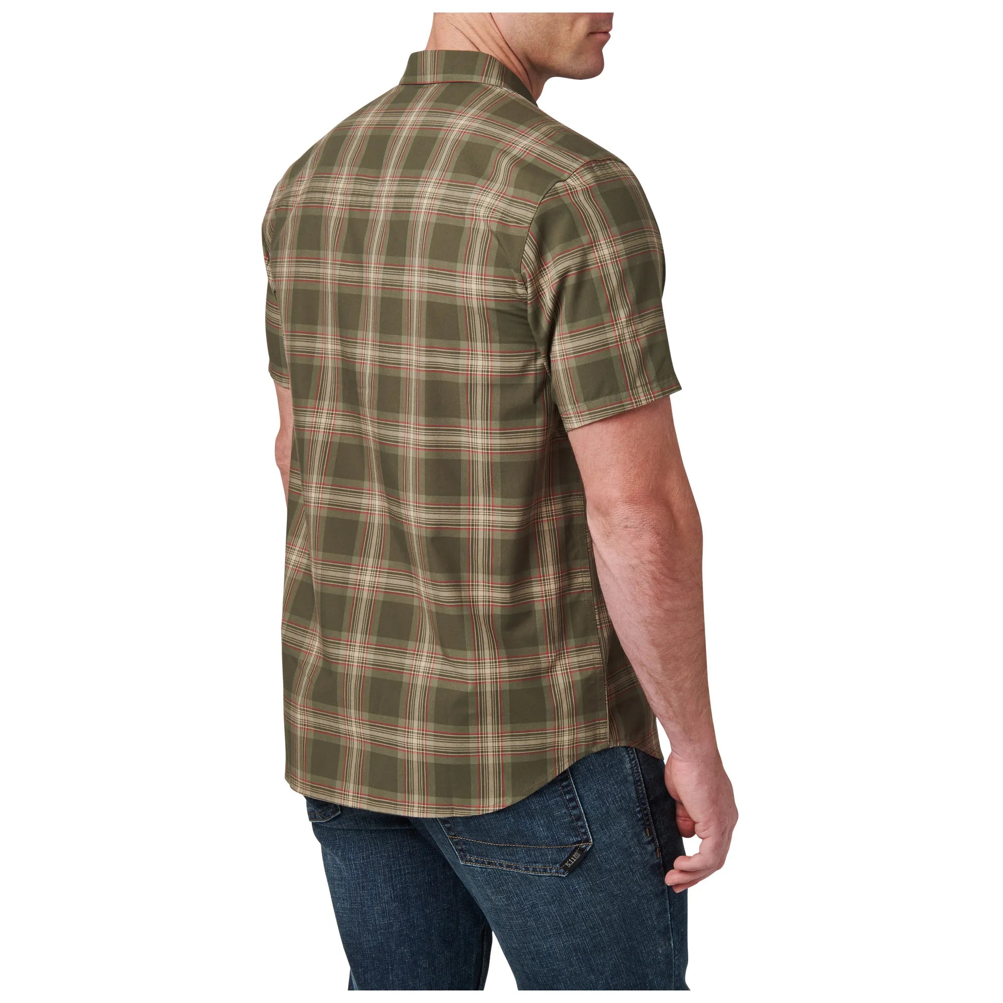 5.11 Tactical - WYATT SHORT SLEEVE PLAID SHIRT