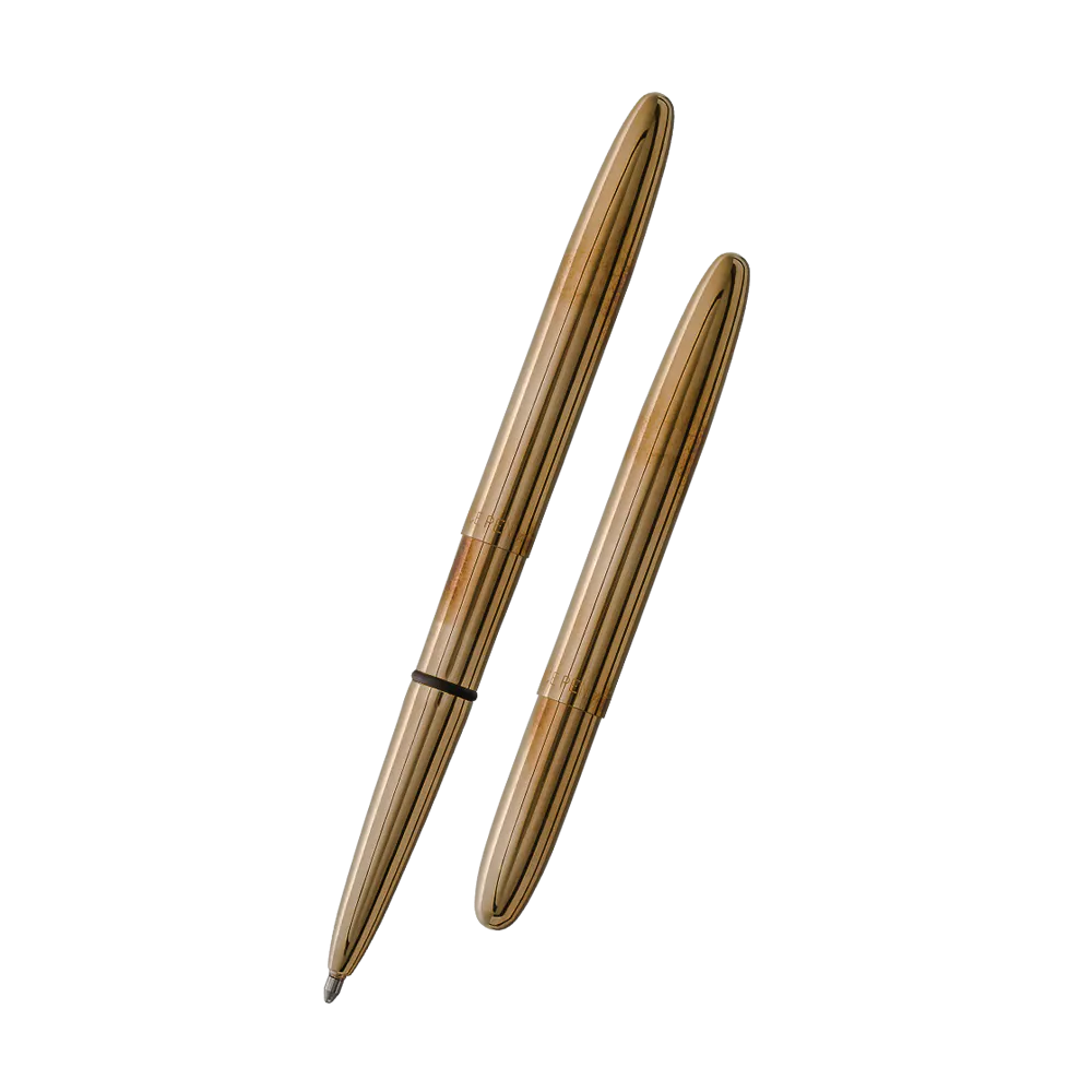 FISHER SPACE PEN - ANTIMICROBIAL RAW BRASS BULLET PEN