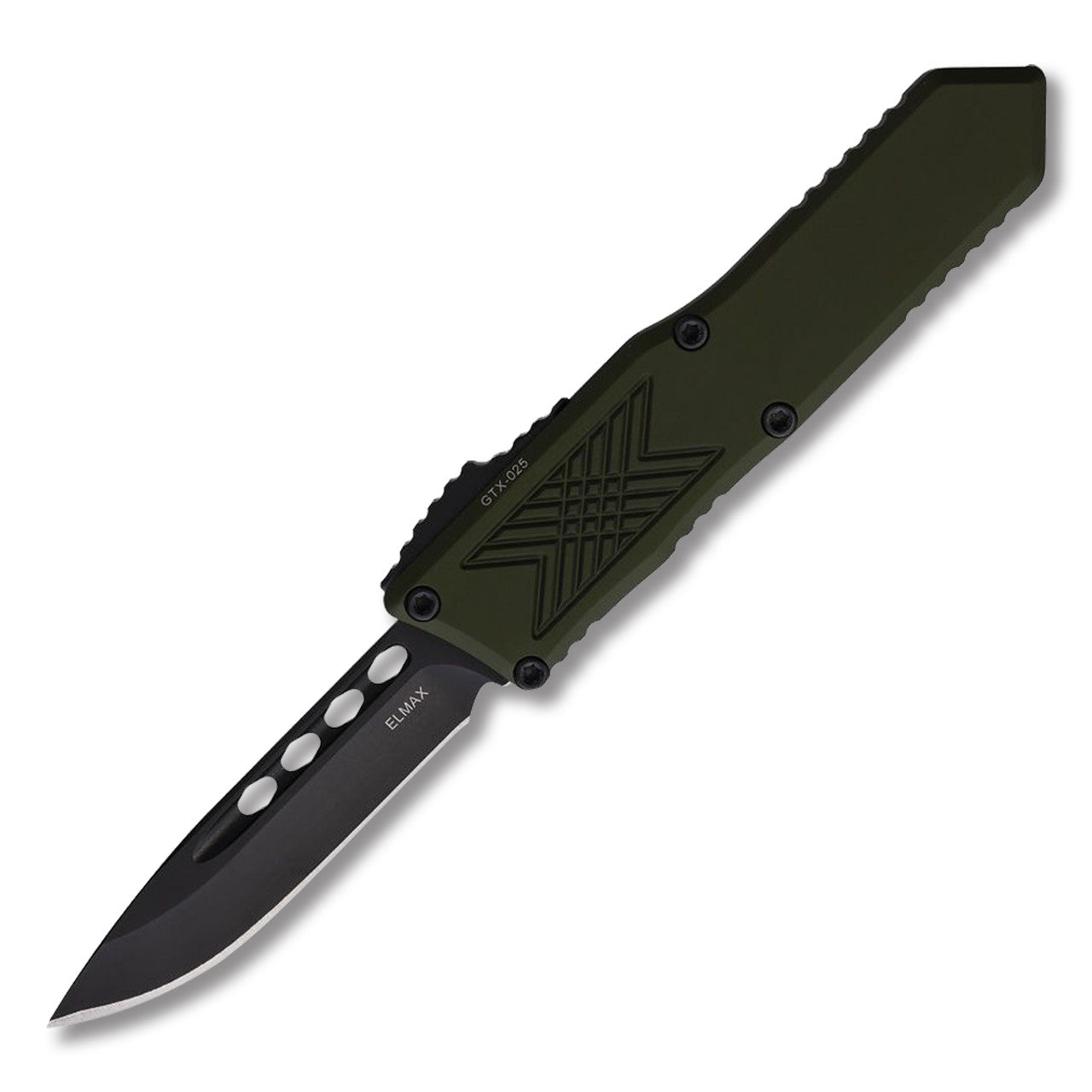 Guardian Tactical GTX-025 Single Edge Blade - OD Green Handle