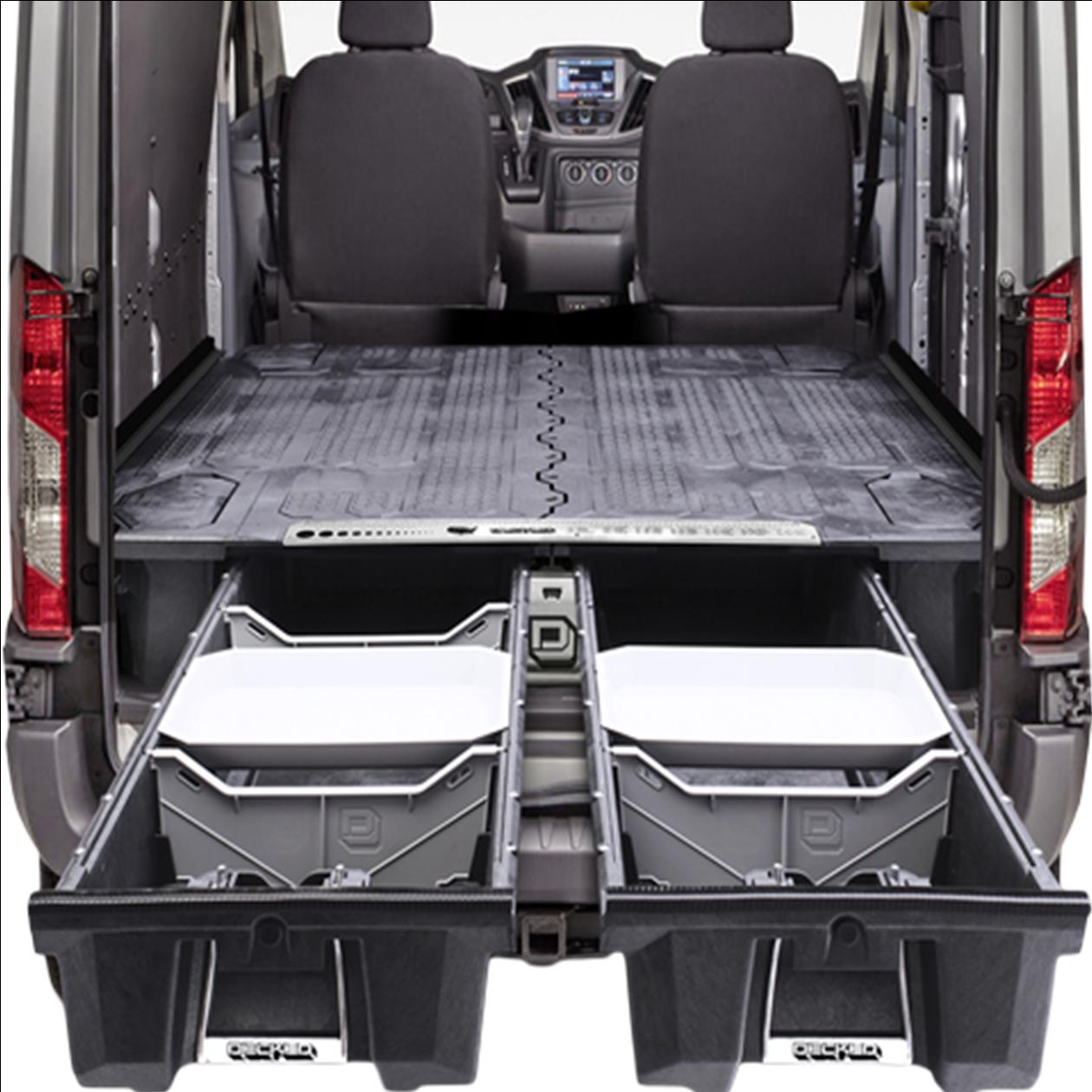 DECKED In-Vehicle Storage System for Chevrolet Express or GMC Savanna