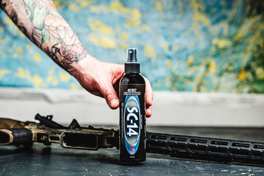 SC Products - SC-14 Gun Cleaner - 8oz – Western Tactical Uniform and Gear