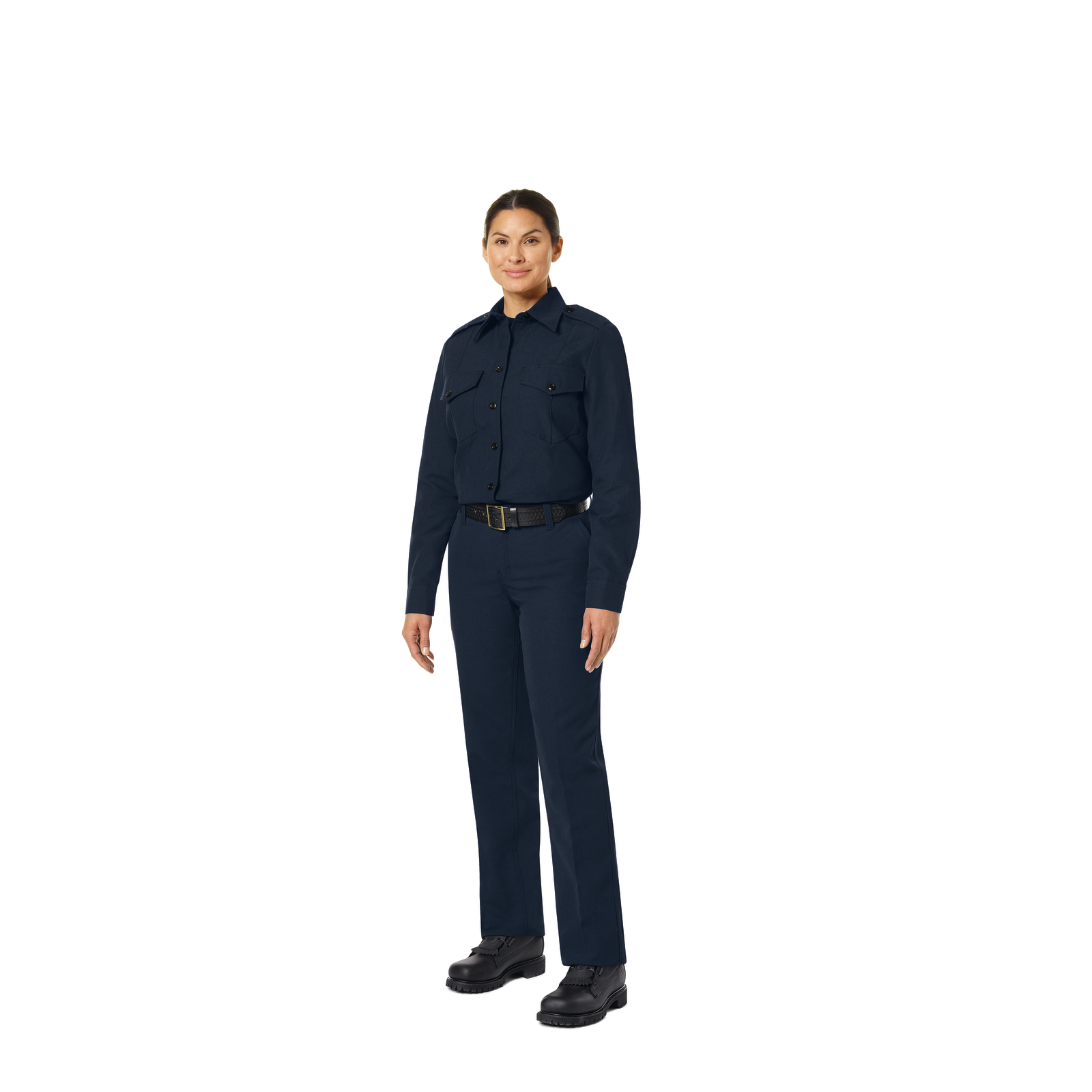 Workrite Women's Classic Long Sleeve Fire Chief Shirt