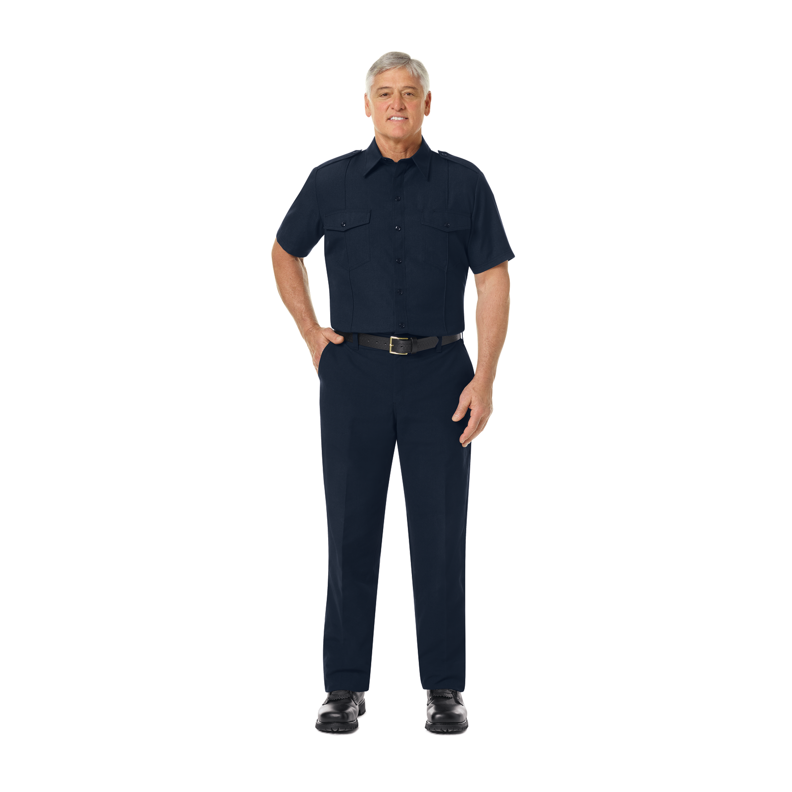 Workrite Men's Classic Short Sleeve Fire Chief Shirt