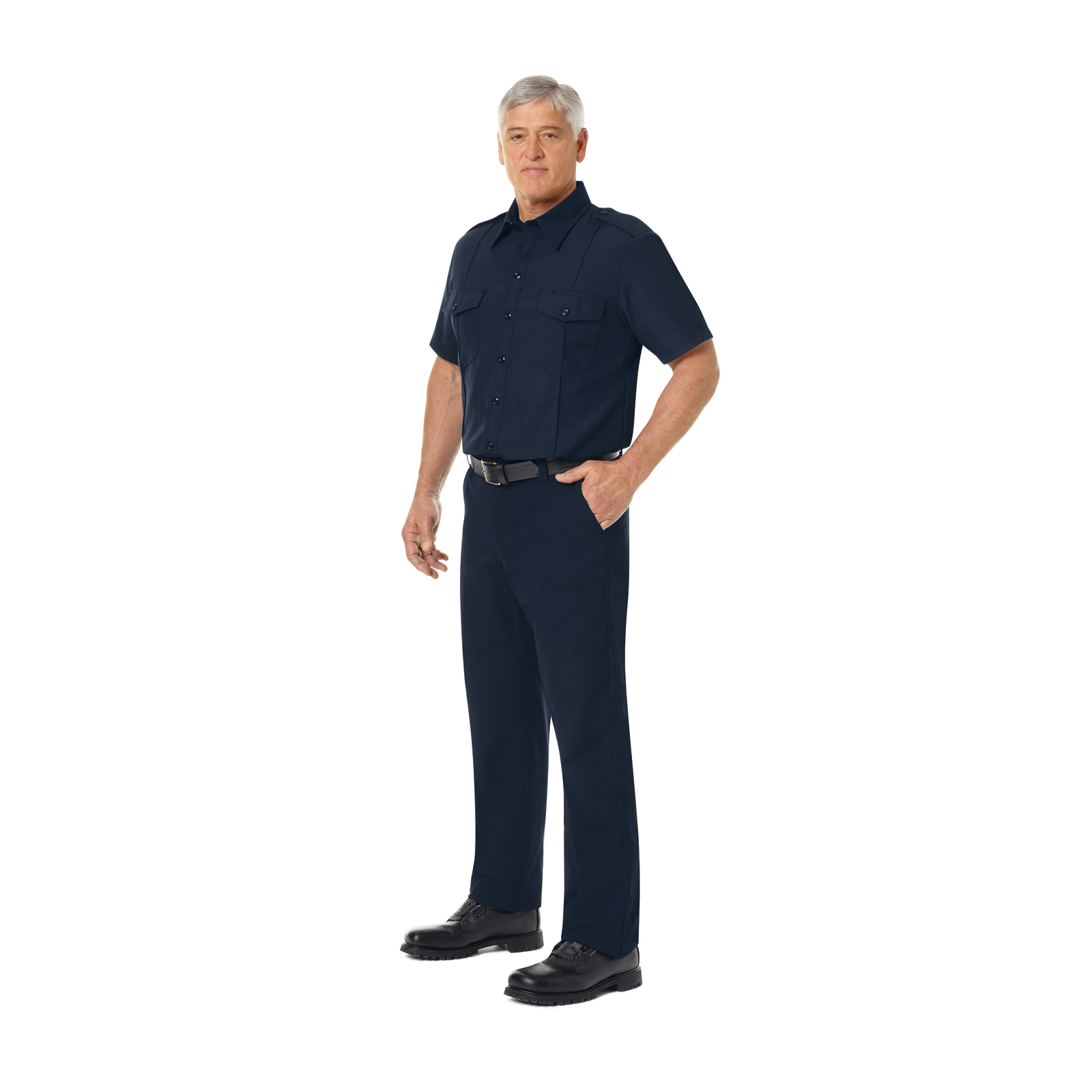 Workrite Men's Classic Short Sleeve Fire Chief Shirt