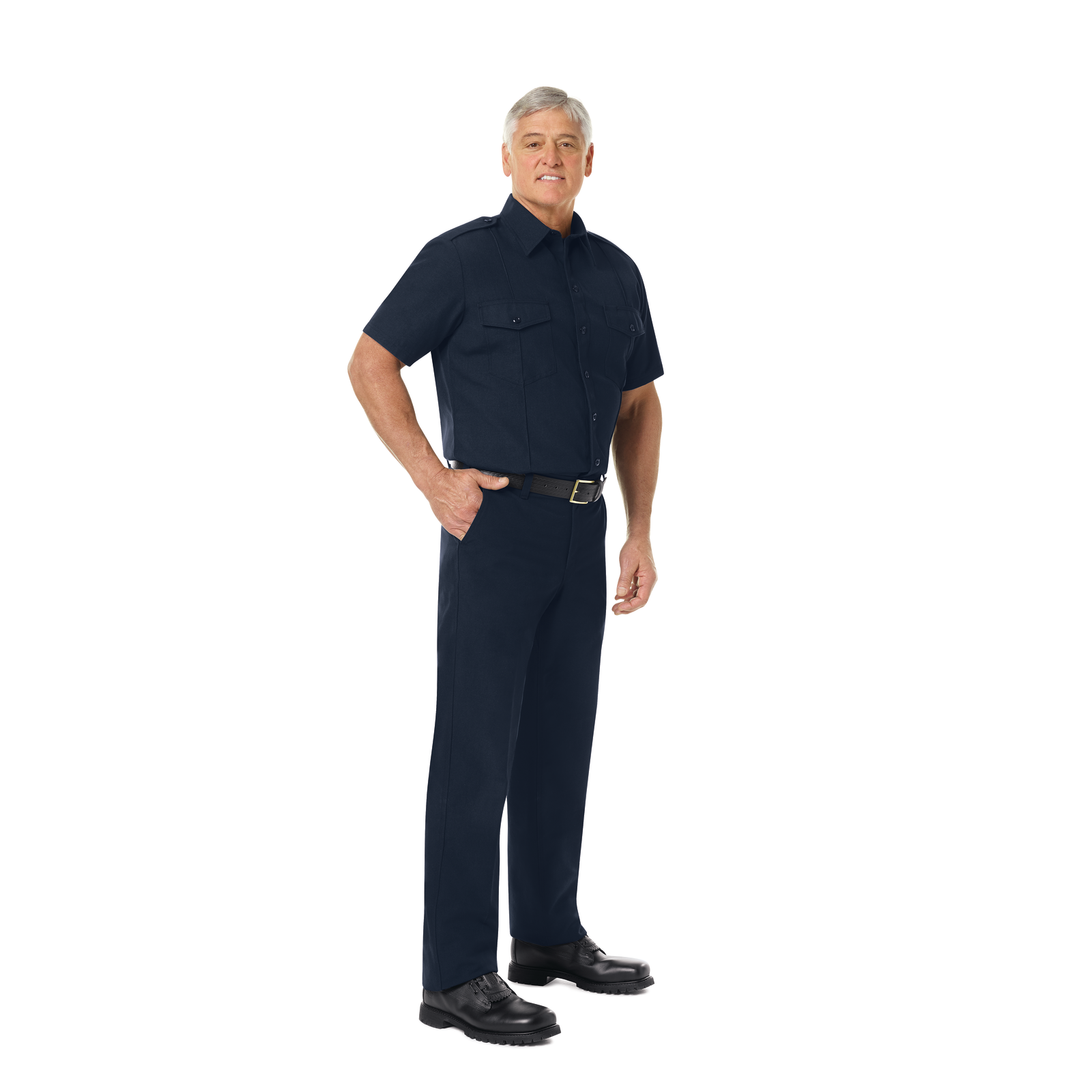 Workrite Men's Classic Short Sleeve Fire Chief Shirt