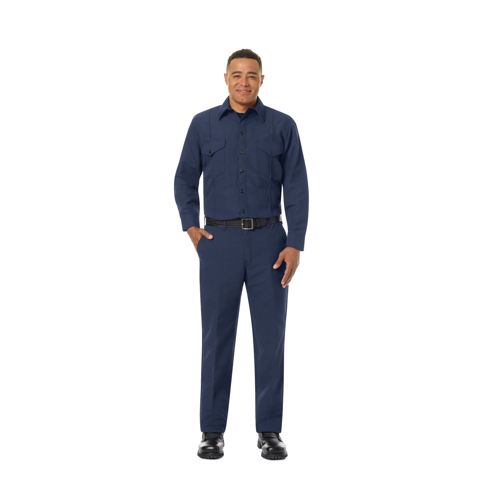 Workrite Men's Classic Long Sleeve Firefighter Shirt