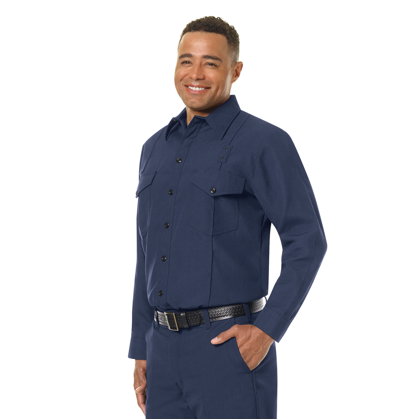 Workrite Men's Classic Long Sleeve Firefighter Shirt