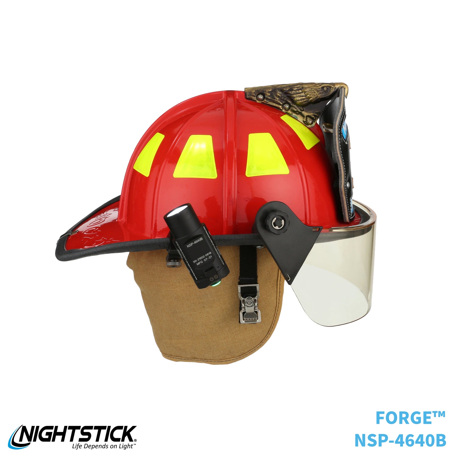 Nightstick FORGE™ Helmet Light - 2 CR123 - Black