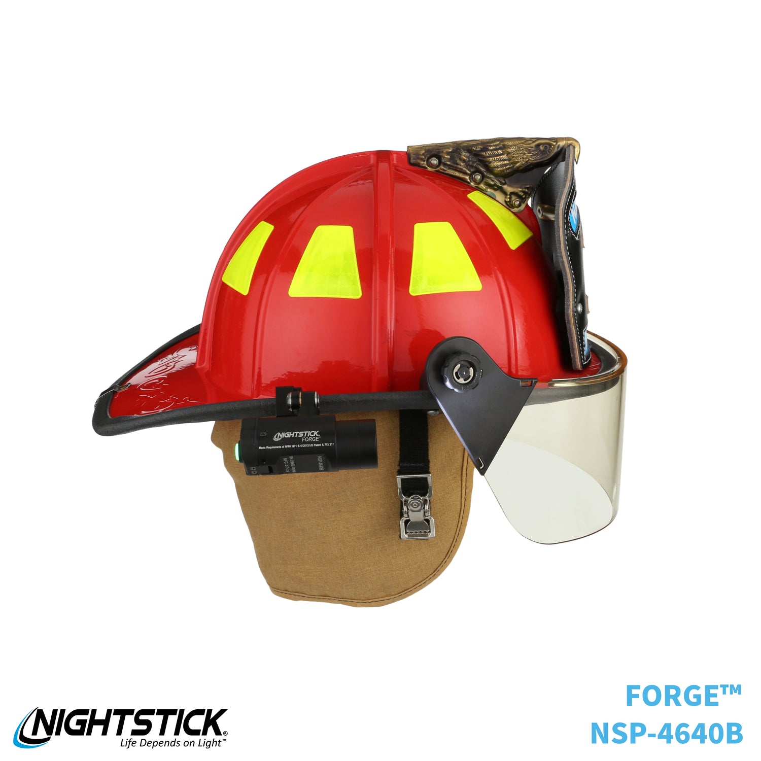 Nightstick FORGE™ Helmet Light - 2 CR123 - Black