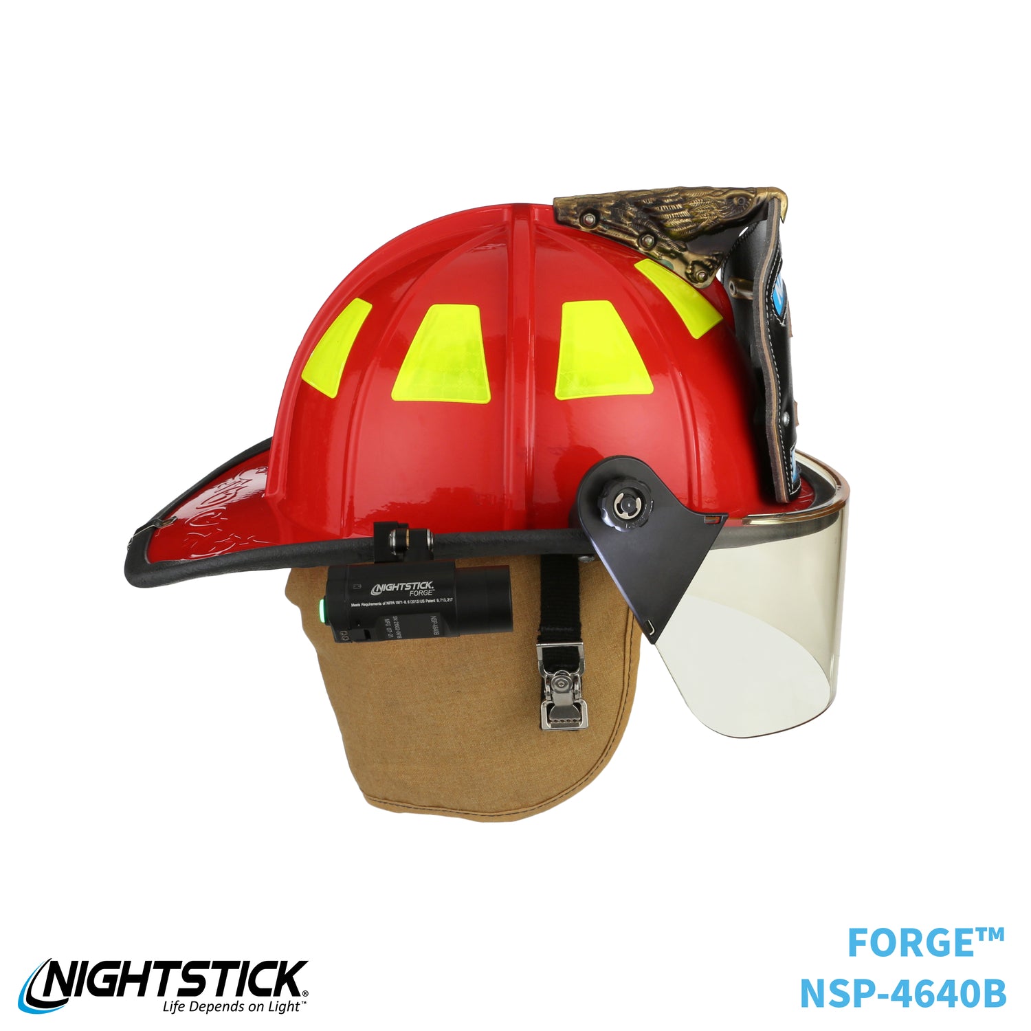 Nightstick FORGE™ Helmet Light - 2 CR123 - Black