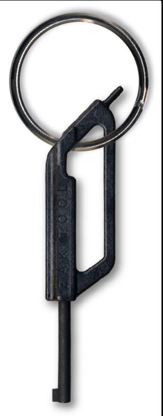 Zak Tool - Ergonomic Cuff Key