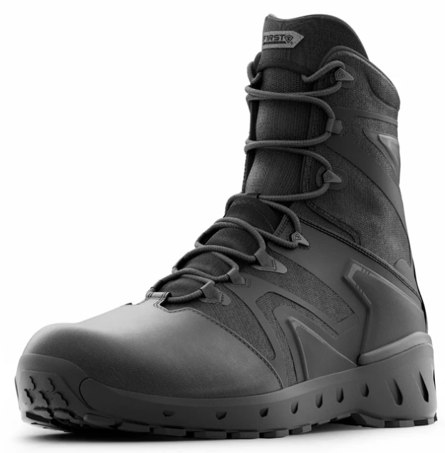 First Tactical Men's 8" AERO-TAC Polishable Side Zip Boot