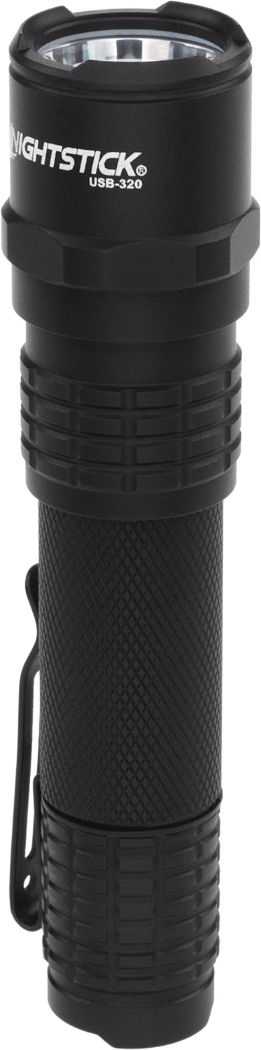 Nightstick Metal USB Tactical EDC Flashlight