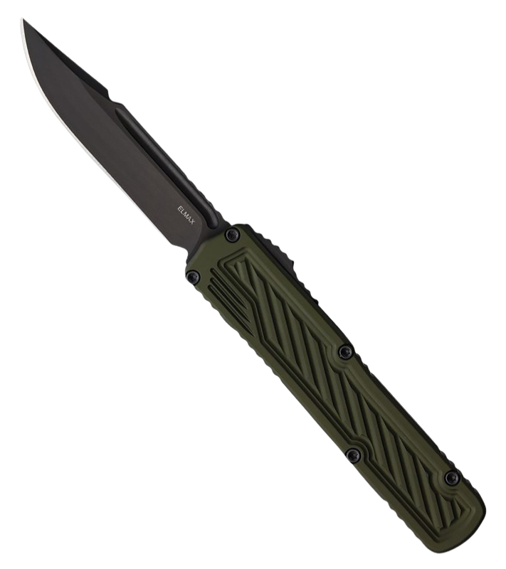 Guardian Tactical Scout S/E OTF Automatic Knife OD Green Al (3.5" Black)
