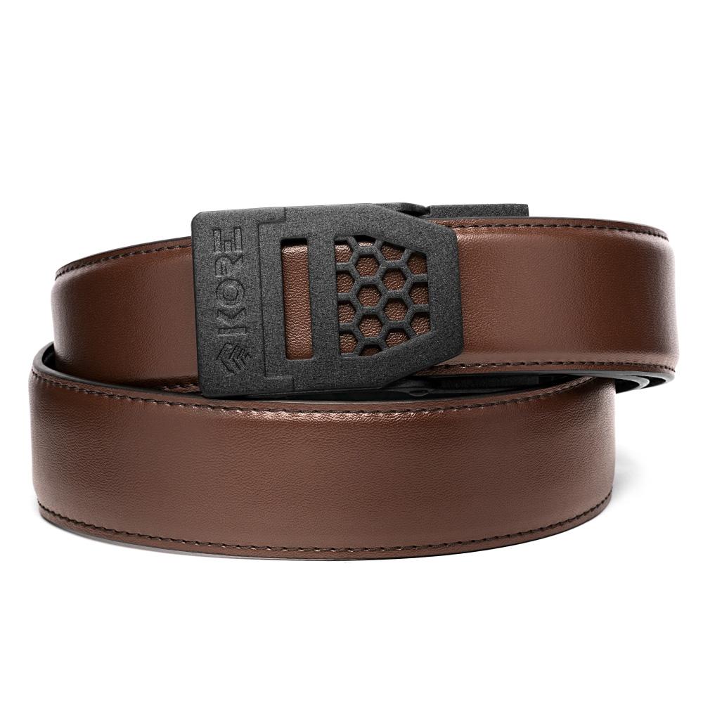 Kore Leather Belt 1.5 with choice of X Buckles