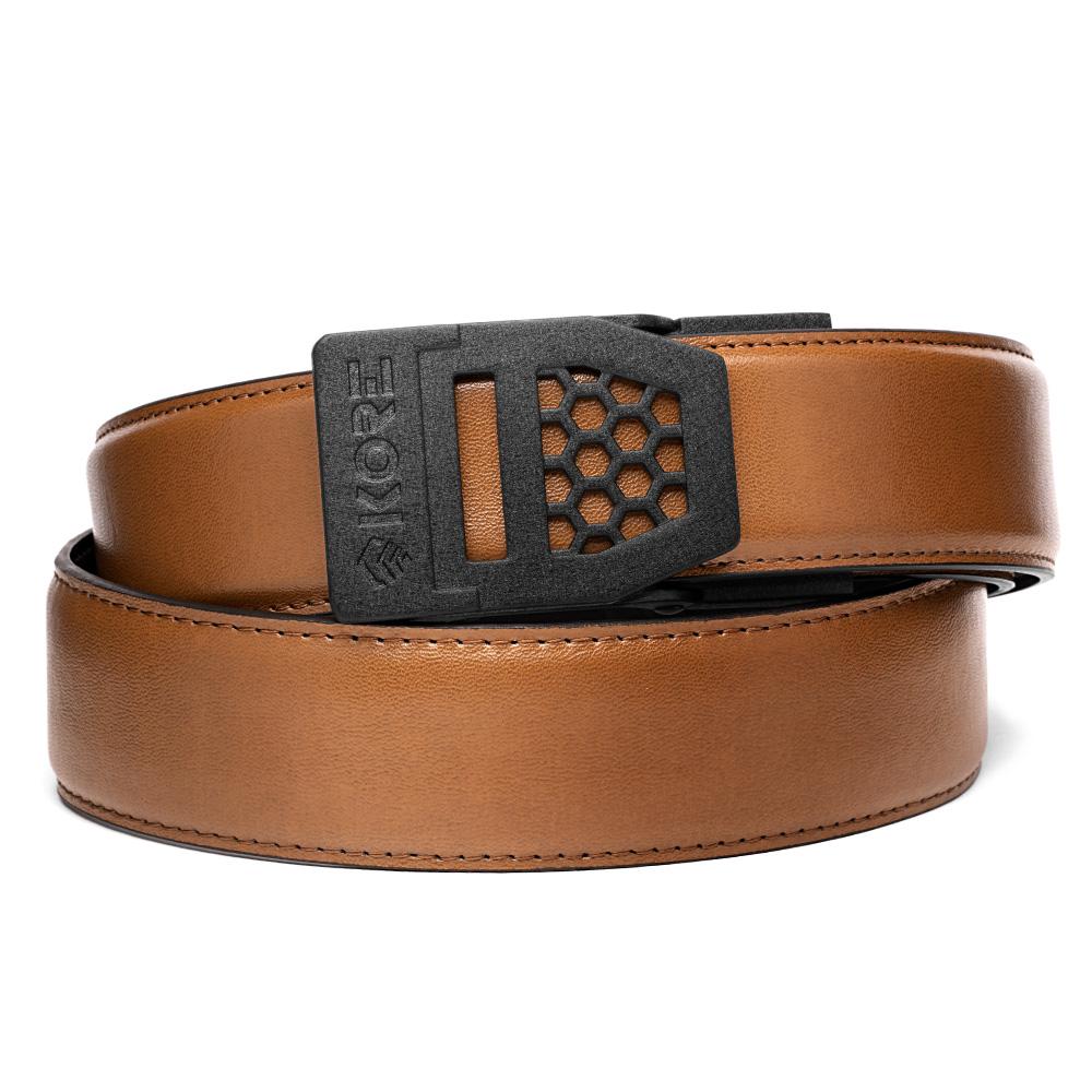 Kore Leather Belt 1.5 with choice of X Buckles
