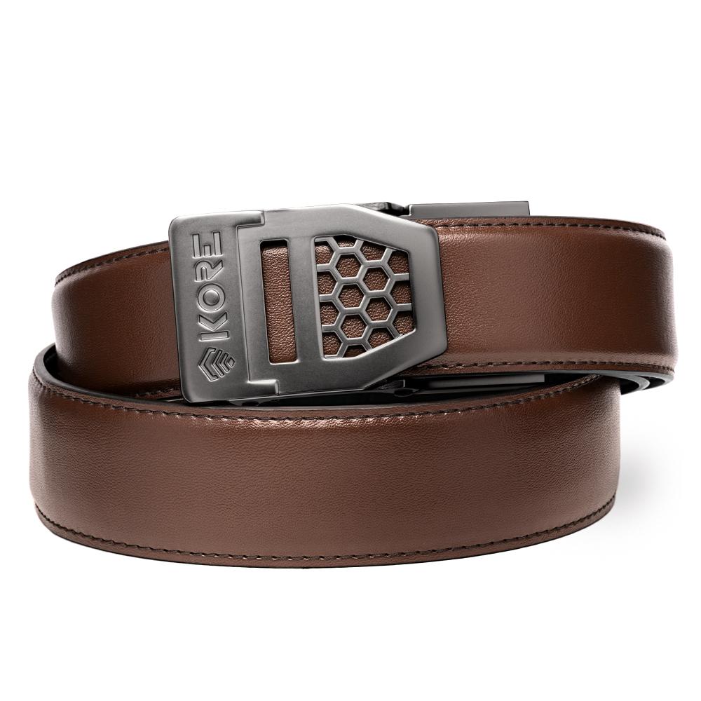 Kore Leather Belt 1.5 with choice of X Buckles