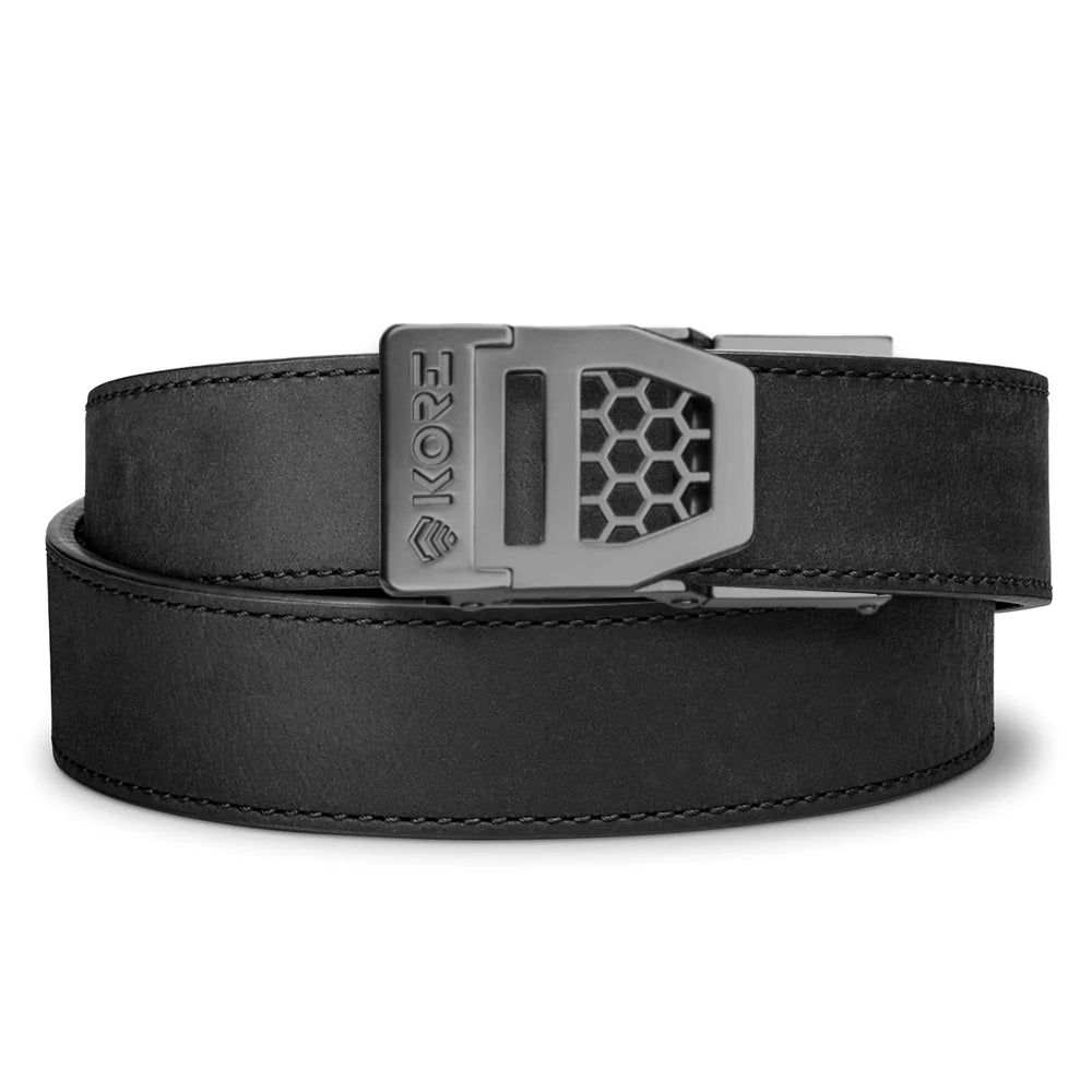 Kore Buffalo Leather Belt 1.5 with choice of X Buckles