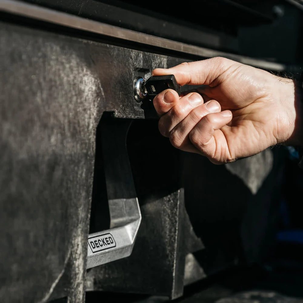 DECKED Drawer Systems Locks