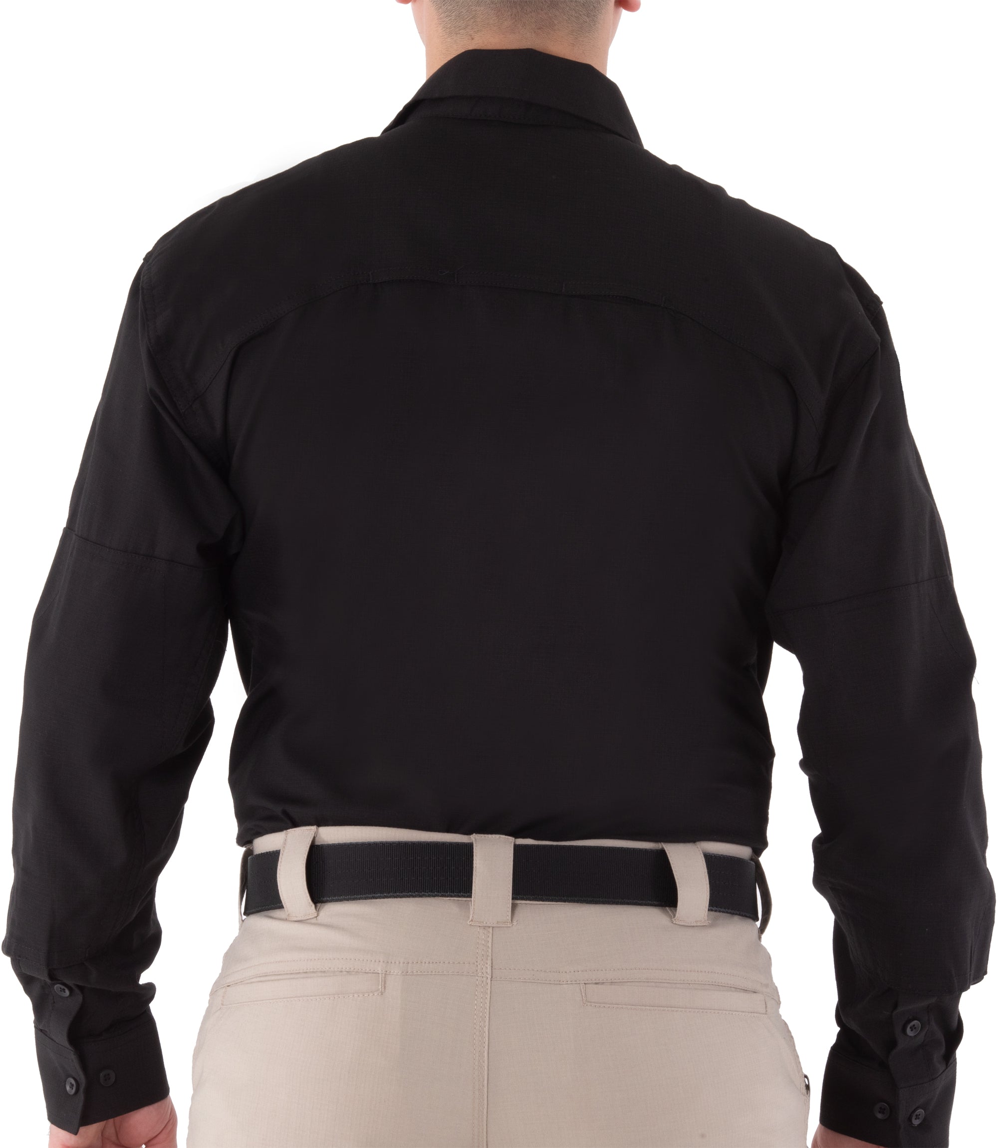 First Tactical Men's V2 Tactical Long Sleeve Black Shirt