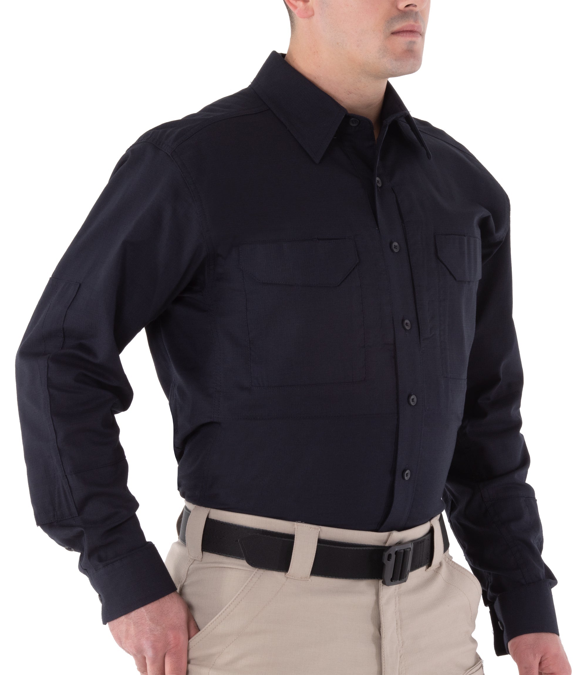 First Tactical Men's V2 Tactical Long Sleeve Shirt / Midnight Navy