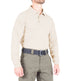 First Tactical - Men's Performance Long Sleeve Polo / Silver Tan