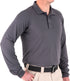 First Tactical Men's Performance Long Sleeve Polo / Asphalt