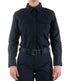 Front of Women's Pro Duty Uniform Shirt in Midnight Navy