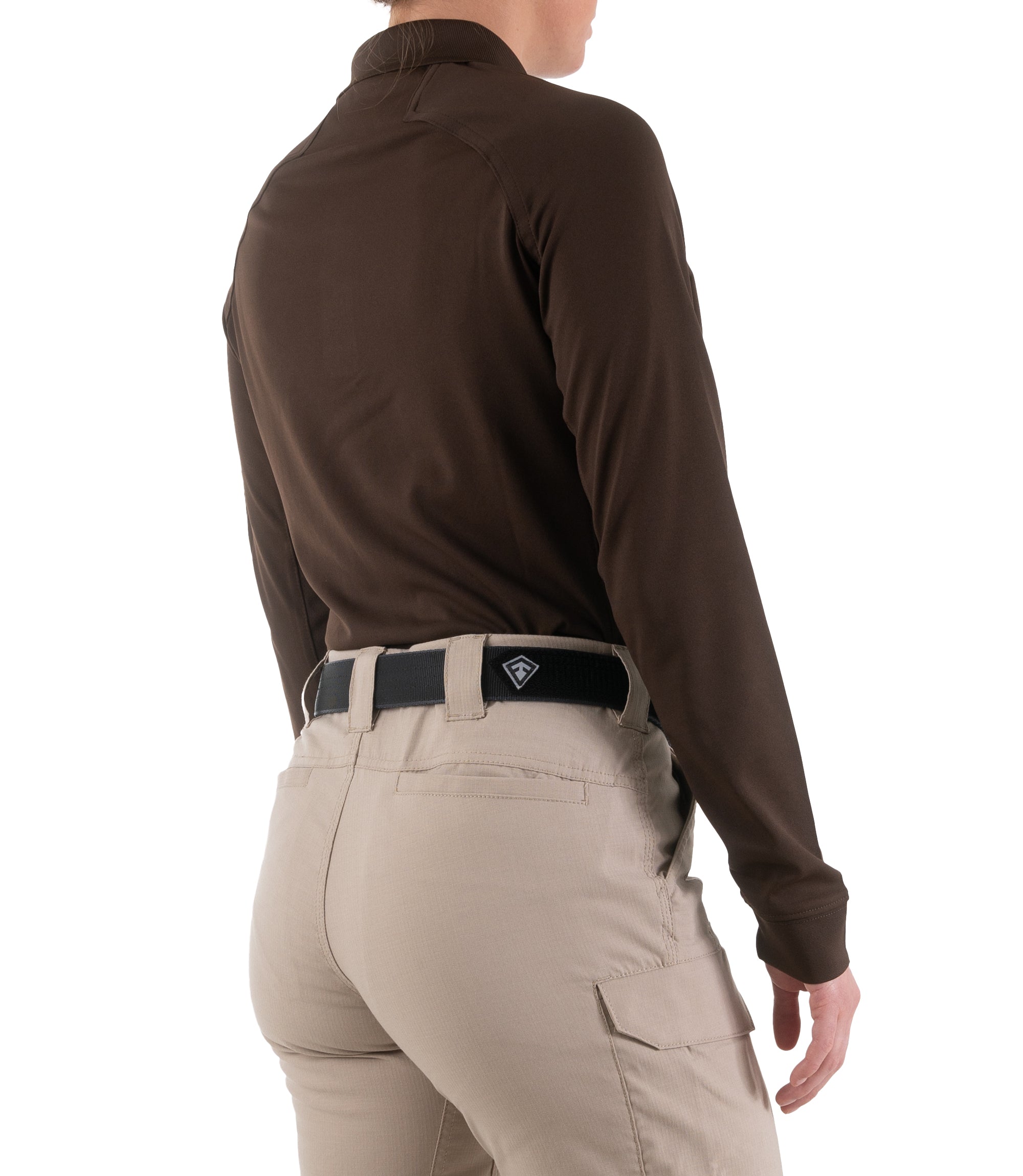 First Tactical Women's Performance Long Sleeve Polo