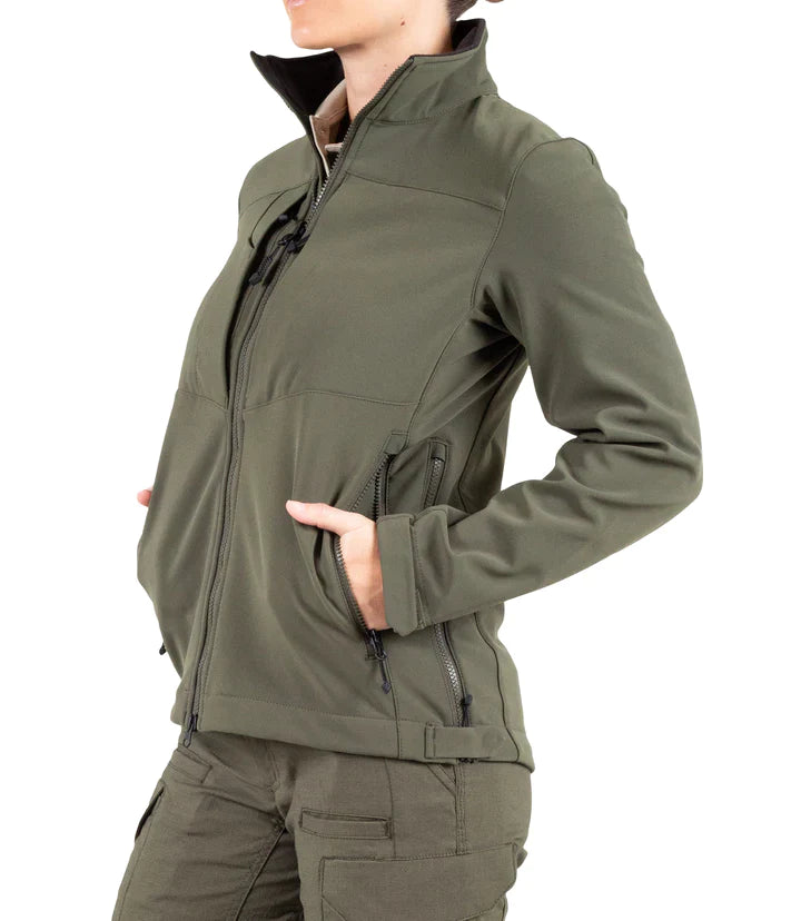 First Tactical - WOMEN’S TACTIX SOFTSHELL JACKET (Parka Length)