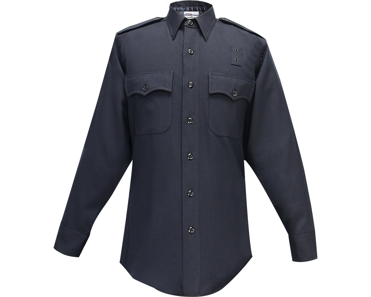 Flying Cross LA SELECT 100% WOOL MEN'S LONG SLEEVE SHIRT LAPD NAVY