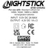 Nightstick - Double Micro USB Battery Charger - fits standard 14500/16340/18650/26650