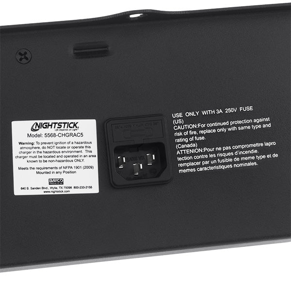 Nightstick - 5-Bank AC Charger - 5568 INTRANT™ Series