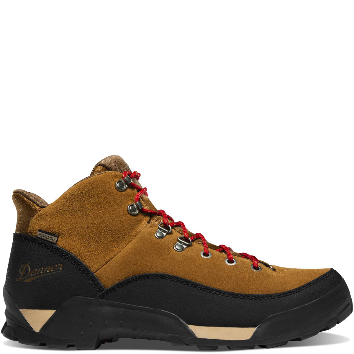Danner Panorama Mid Brown/Red Hiking Boot