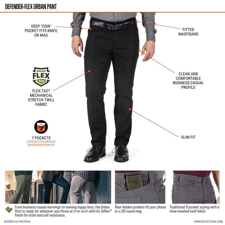 5.11 TACTICAL® DEFENDER-FLEX URBAN PANT