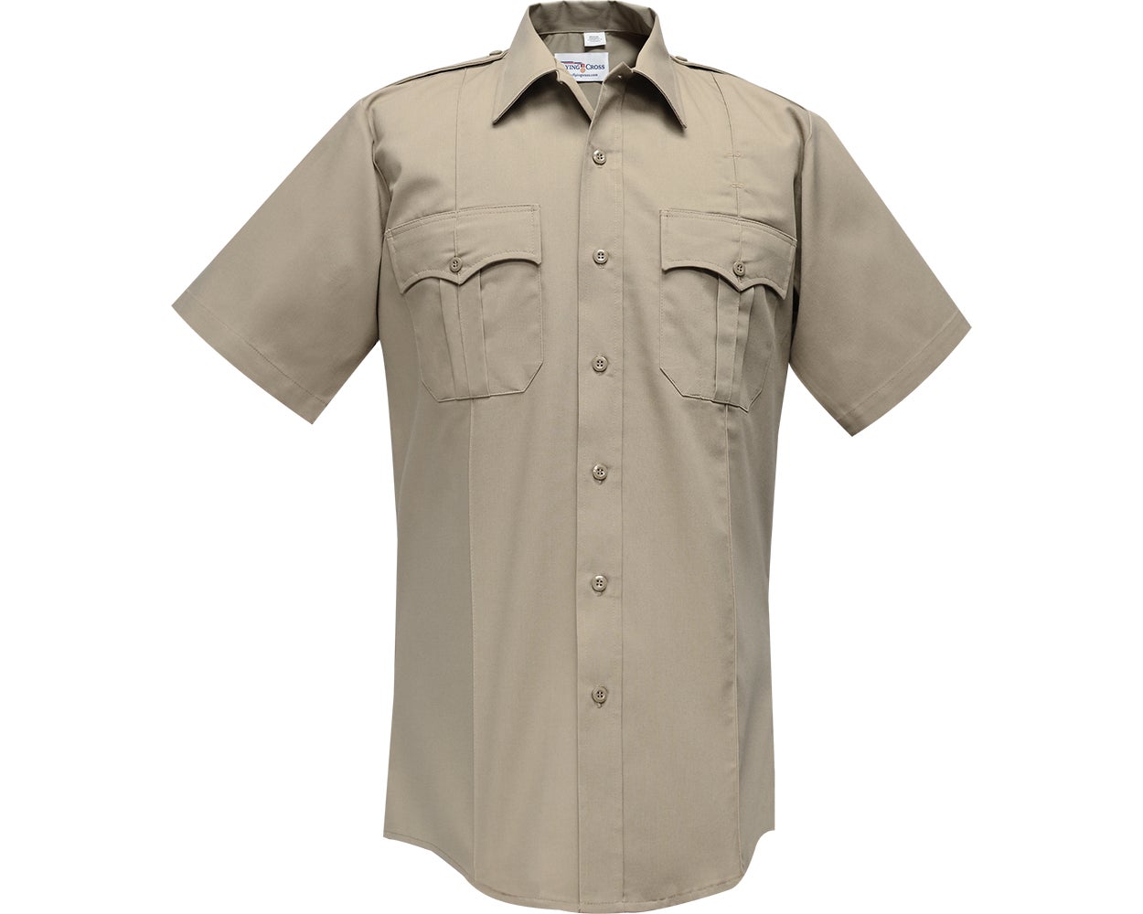Flying Cross DURO POPLIN 65% POLY/35% MEN'S SHORT SLEEVE SHIRT