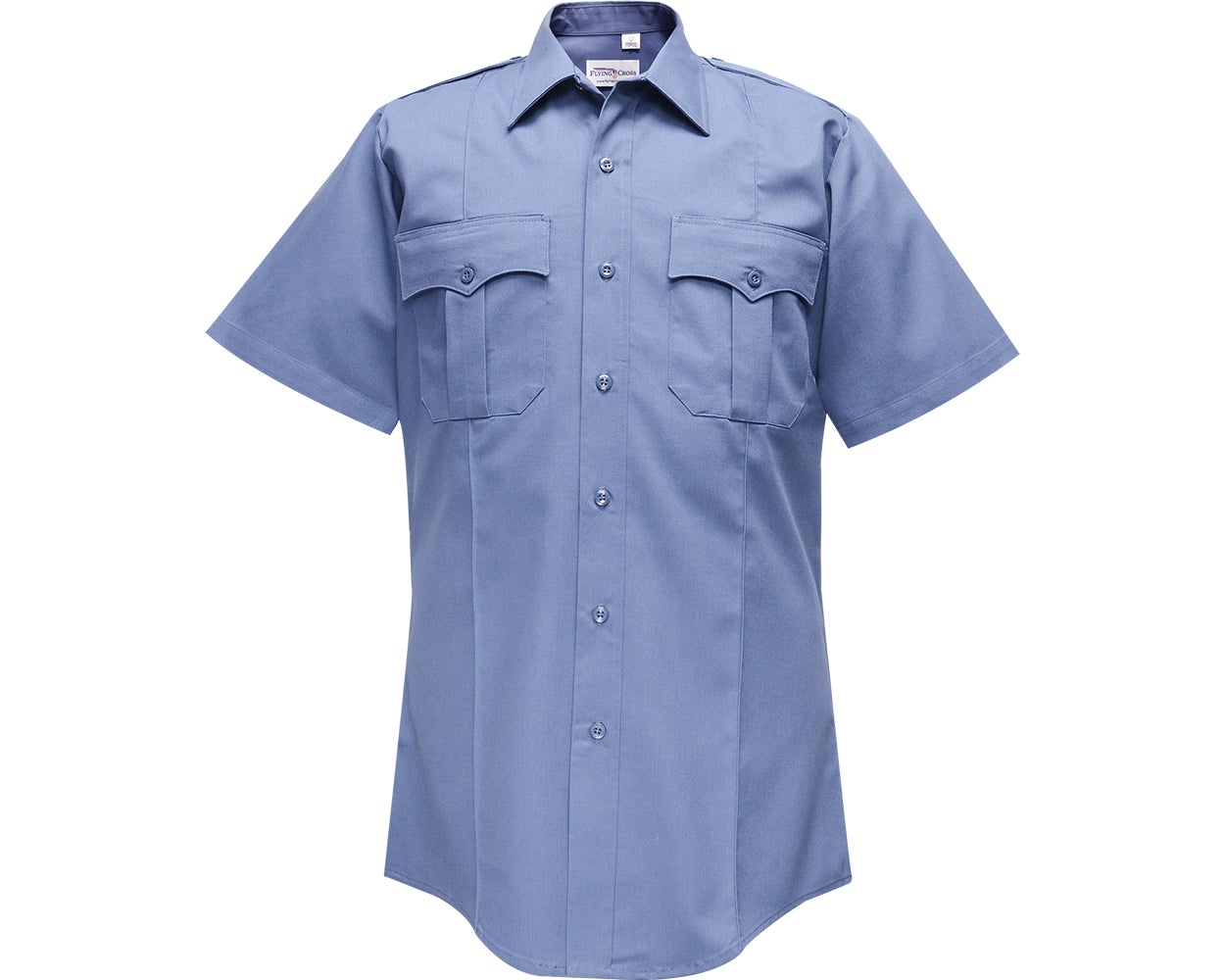 Flying Cross DURO POPLIN 65% POLY/35% MEN'S SHORT SLEEVE SHIRT