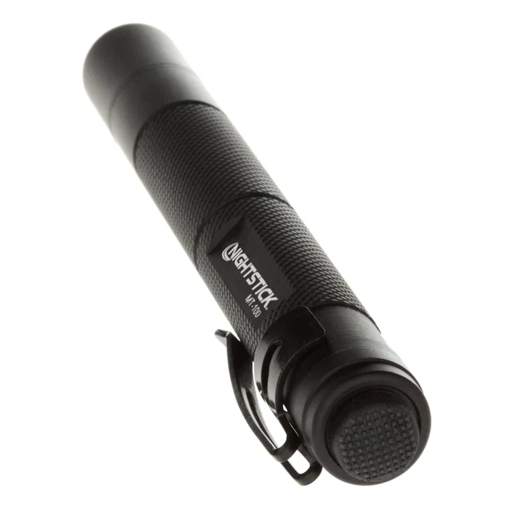 Nightstick - Metal Mini-TAC Flashlight - 2 AAA - Black