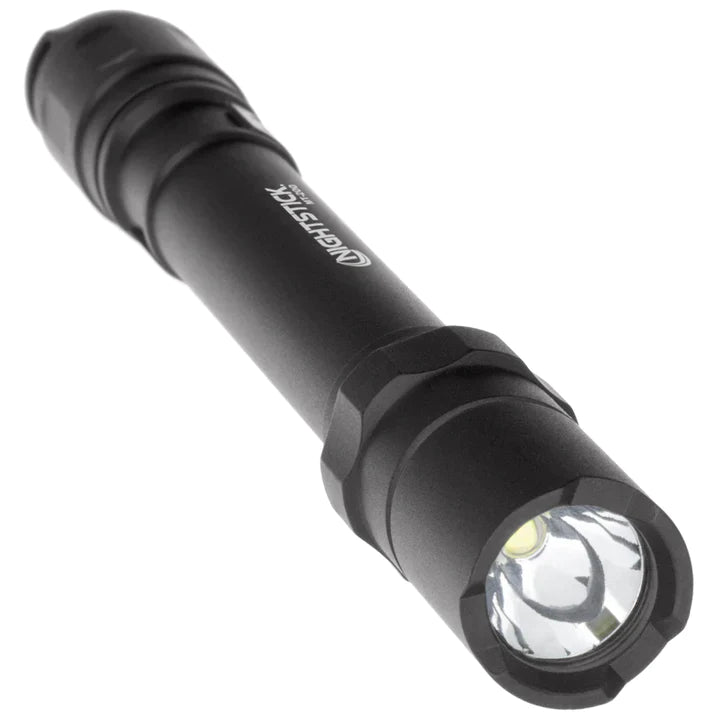 Nightstick - Metal Mini-TAC Pro Flashlight - 2 AAA - Black