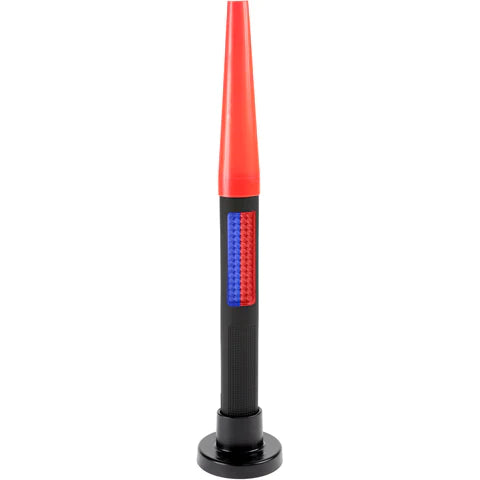 Nightstick - Polymer Safety Light Kit - NSP-1170/1160-BASE/1260-RCONE - 4 AA - Black