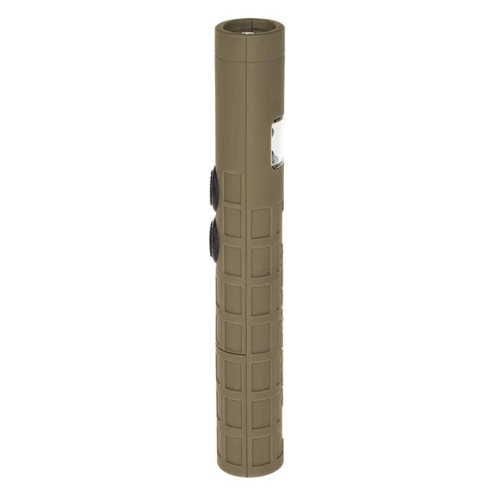 Nightstick - Dual-Switch Dual-Light Flashlight - 2 AAA - Tan